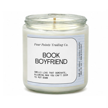 Book Boyfriend 8 oz Soy Candle