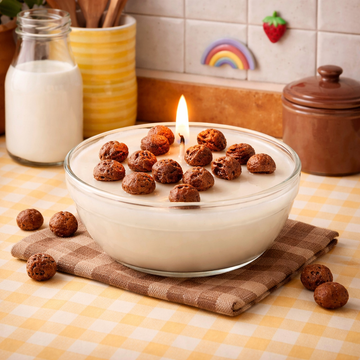 Breakfast Club Chocolate Puffs 3.5 oz Soy Candle - Four Points Trading Co.