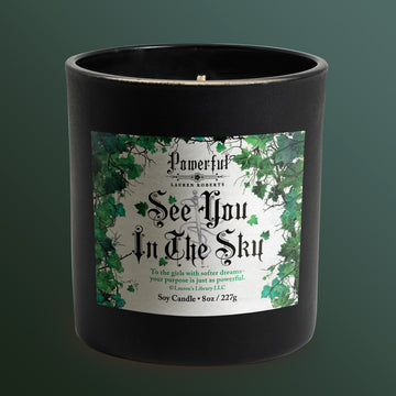 Lauren's Library Powerful 8 oz Soy Candle