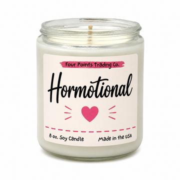 Hormotional 8oz Soy Candle - Four Points Trading Co.