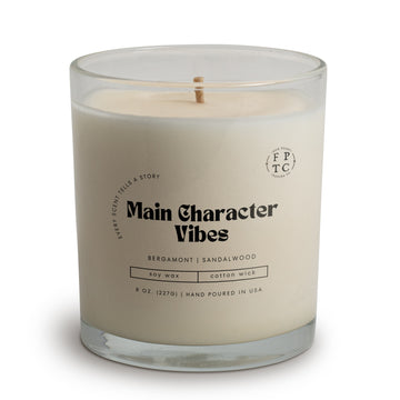Main Character Vibes 8oz Soy Candle