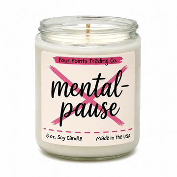 Mental-pause 8 oz Soy Candle - Four Points Trading Co.