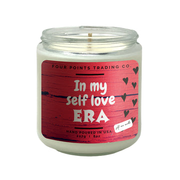 Valentine's In My Self Love Era 8 oz Soy Candle