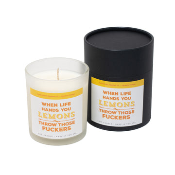 When Life Hands You Lemons 8oz Soy Candle