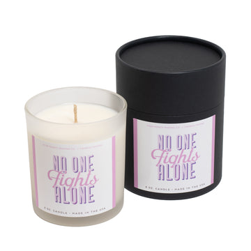 No One Fights Alone 8oz Soy Candle
