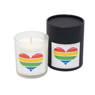 Pride Heart 8oz Soy Candle